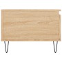 Mesa de centro madera contrachapada roble Sonoma 90x50x36,5 cm de vidaXL, Mesas de centro - Ref: Foro24-830807, Precio: 67,69...