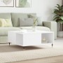 Mesa de centro madera contrachapada blanco 80x80x36,5 cm de vidaXL, Mesas de centro - Ref: Foro24-830772, Precio: 74,14 €, De...