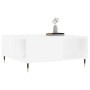 Mesa de centro madera contrachapada blanco 80x80x36,5 cm de vidaXL, Mesas de centro - Ref: Foro24-830772, Precio: 74,14 €, De...