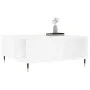 Mesa de centro madera contrachapada blanco 80x80x36,5 cm de vidaXL, Mesas de centro - Ref: Foro24-830772, Precio: 73,24 €, De...