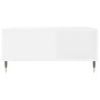 Mesa de centro madera contrachapada blanco 80x80x36,5 cm de vidaXL, Mesas de centro - Ref: Foro24-830772, Precio: 74,14 €, De...