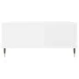 Mesa de centro madera contrachapada blanco 80x80x36,5 cm de vidaXL, Mesas de centro - Ref: Foro24-830772, Precio: 73,24 €, De...