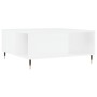 Mesa de centro madera contrachapada blanco 80x80x36,5 cm de vidaXL, Mesas de centro - Ref: Foro24-830772, Precio: 74,14 €, De...