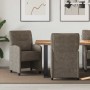 Sillas de Comedor con Ruedas 2 pcs Gris oscuro 57 x 67 x 95 cm en Sillas de comedor | Comprar online en Foru.es