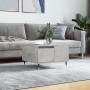 Mesa de centro madera contrachapada gris hormigón 55x55x36,5 cm de vidaXL, Mesas de centro - Ref: Foro24-830752, Precio: 55,9...