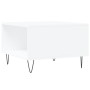 Mesa de centro madera contrachapada blanco 55x55x36,5 cm de vidaXL, Mesas de centro - Ref: Foro24-830756, Precio: 56,82 €, De...