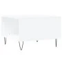 Mesa de centro madera contrachapada blanco 55x55x36,5 cm de vidaXL, Mesas de centro - Ref: Foro24-830756, Precio: 56,16 €, De...