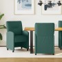 Sillas de Comedor con Ruedas 2 pcs Verde oscuro 57 x 67 x 95 cm en Sillas de comedor | Comprar online en Foru.es