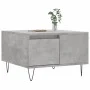 Mesa de centro madera contrachapada gris hormigón 55x55x36,5 cm de vidaXL, Mesas de centro - Ref: Foro24-830760, Precio: 54,0...