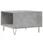 Mesa de centro madera contrachapada gris hormigón 55x55x36,5 cm de vidaXL, Mesas de centro - Ref: Foro24-830760, Precio: 54,0...