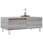 Mesa de centro madera contrachapada gris Sonoma 90x50x36,5 cm de vidaXL, Mesas de centro - Ref: Foro24-830810, Precio: 69,64 ...