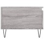 Mesa de centro madera contrachapada gris Sonoma 90x50x36,5 cm de vidaXL, Mesas de centro - Ref: Foro24-830810, Precio: 69,64 ...