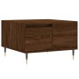 Mesa de centro madera contrachapada roble marrón 55x55x36,5 cm de vidaXL, Mesas de centro - Ref: Foro24-830755, Precio: 57,14...