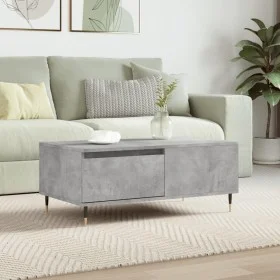 Couchtisch aus betongrauem Sperrholz, 90 x 50 x 36,5 cm von vidaXL, Couchtisch - Ref: Foro24-830800, Preis: 55,72 €, Rabatt: %