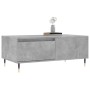 Mesa de centro madera contrachapada gris hormigón 90x50x36,5 cm de vidaXL, Mesas de centro - Ref: Foro24-830800, Precio: 56,7...