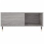 Mesa de centro madera contrachapada gris Sonoma 80x80x36,5 cm de vidaXL, Mesas de centro - Ref: Foro24-830778, Precio: 74,14 ...