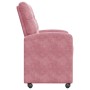Sillas de Comedor con Ruedas 2 pcs Rosa 58 x 67 x 97 cm en Sillas de comedor | Comprar online en Foru.es