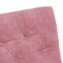 Sillas de Comedor con Ruedas 2 pcs Rosa 58 x 67 x 97 cm en Sillas de comedor | Comprar online en Foru.es