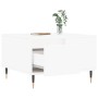 Mesa de centro madera contrachapada blanco 55x55x36,5 cm de vidaXL, Mesas de centro - Ref: Foro24-830748, Precio: 57,61 €, De...