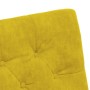 Sillas de Comedor con Ruedas 2 pcs Amarillo 58 x 67 x 97 cm en Sillas de comedor | Comprar online en Foru.es