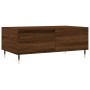 Mesa de centro madera contrachapada marrón roble 90x50x36,5 cm de vidaXL, Mesas de centro - Ref: Foro24-830803, Precio: 52,48...