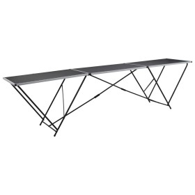 Mesa para empapelar plegable de MDF y aluminio 300x60x78 cm en Mesas plegables | Comprar online en Foru.es