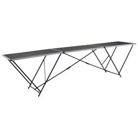 Mesa para empapelar plegable de MDF y aluminio 300x60x78 cm en Mesas plegables | Comprar online en Foru.es