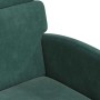Sillas de Comedor con Ruedas 2 pcs Verde oscuro 58 x 65 x 98 cm en Sillas de comedor | Comprar online en Foru.es