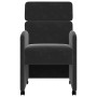 Sillas de Comedor con Ruedas 2 pcs Negro 58 x 65 x 98 cm en Sillas de comedor | Comprar online en Foru.es