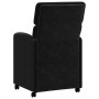 Sillas de Comedor con Ruedas 2 pcs Negro 58 x 65 x 98 cm en Sillas de comedor | Comprar online en Foru.es
