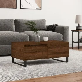 Oak brown plywood coffee table 90x50x36.5 cm by vidaXL, Coffee table - Ref: Foro24-830819, Price: 73,18 €, Discount: %