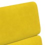 Sillas de Comedor con Ruedas 2 pcs Amarillo 58 x 65 x 98 cm en Sillas de comedor | Comprar online en Foru.es