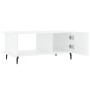 Mesa de centro madera contrachapada blanco brillo 90x50x40 cm de vidaXL, Mesas de centro - Ref: Foro24-829502, Precio: 52,18 ...