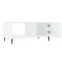 Mesa de centro madera contrachapada blanco brillo 90x50x40 cm de vidaXL, Mesas de centro - Ref: Foro24-829502, Precio: 51,75 ...