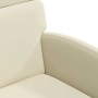 Sillas de Comedor con Ruedas 2 pcs Crema 58 x 65 x 98 cm en Sillas de comedor | Comprar online en Foru.es