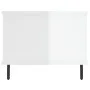 Mesa de centro madera contrachapada blanco brillo 90x50x40 cm de vidaXL, Mesas de centro - Ref: Foro24-829502, Precio: 51,75 ...
