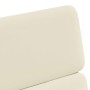 Sillas de Comedor con Ruedas 2 pcs Crema 58 x 65 x 98 cm en Sillas de comedor | Comprar online en Foru.es