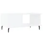 Mesa de centro madera contrachapada blanco brillo 90x50x40 cm de vidaXL, Mesas de centro - Ref: Foro24-829502, Precio: 51,75 ...