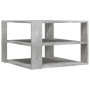 Mesa de centro madera ingeniería gris hormigón 59,5x59,5x40 cm de vidaXL, Mesas de centro - Ref: Foro24-834249, Precio: 39,45...