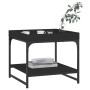Mesa de centro madera de ingeniería negro 49,5x49,5x45 cm de vidaXL, Mesas de centro - Ref: Foro24-832808, Precio: 36,71 €, D...