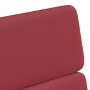 Sillas de Comedor con Ruedas con ruedas 2 pcs Rojo vino tinto en Sillas de comedor | Comprar online en Foru.es