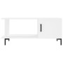 Mesa de centro madera contrachapada blanco 90x50x40 cm de vidaXL, Mesas de centro - Ref: Foro24-829492, Precio: 46,84 €, Desc...