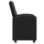 Sillas de Comedor con Ruedas 2 pcs Negro 58 x 65 x 98 cm en Sillas de comedor | Comprar online en Foru.es