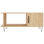 Mesa de centro madera contrachapada roble Sonoma 90x50x40 cm de vidaXL, Mesas de centro - Ref: Foro24-829487, Precio: 57,05 €...