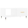 Mesa de centro madera contrachapada blanco 90x50x40 cm de vidaXL, Mesas de centro - Ref: Foro24-829188, Precio: 47,32 €, Desc...