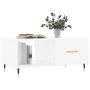 Mesa de centro madera contrachapada blanco 90x50x40 cm de vidaXL, Mesas de centro - Ref: Foro24-829188, Precio: 47,32 €, Desc...
