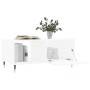 Mesa de centro madera contrachapada blanco 90x50x40 cm de vidaXL, Mesas de centro - Ref: Foro24-829188, Precio: 47,32 €, Desc...