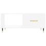 Mesa de centro madera contrachapada blanco 90x50x40 cm de vidaXL, Mesas de centro - Ref: Foro24-829188, Precio: 47,32 €, Desc...