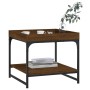 Mesa de centro madera ingeniería roble marrón 49,5x49,5x45 cm de vidaXL, Mesas de centro - Ref: Foro24-832812, Precio: 36,71 ...