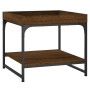Mesa de centro madera ingeniería roble marrón 49,5x49,5x45 cm de vidaXL, Mesas de centro - Ref: Foro24-832812, Precio: 36,71 ...